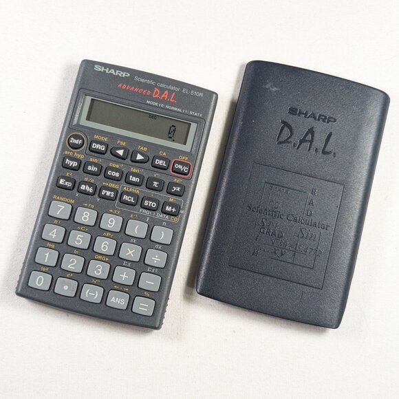 SHARP D.A.L scientific calculator model EL-510R - Picture 5 of 8